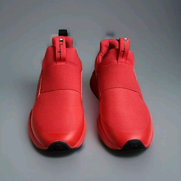 Champion Other - Champion‎ D1 Lite Men's Red Scarlet Mesh Slip On Sneakers Shoes 9 Nwt